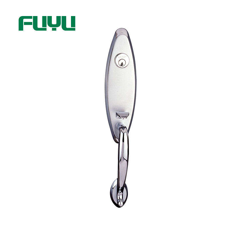 video-FUYU high security door handle lock solid for mall-FUYU lock-img-1