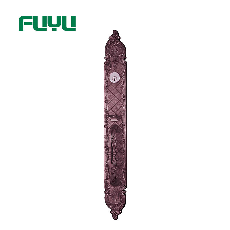 online bathroom door handle with lock with latch for indoor-FUYU lock-img-1