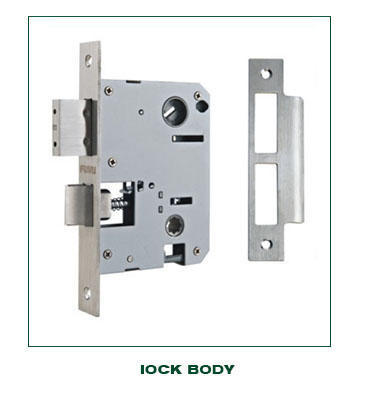 FUYU locks zinc alloy mortise door lock with latch for entry door