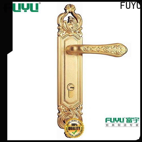 FUYU durable bedroom double door lock suppliers for residential