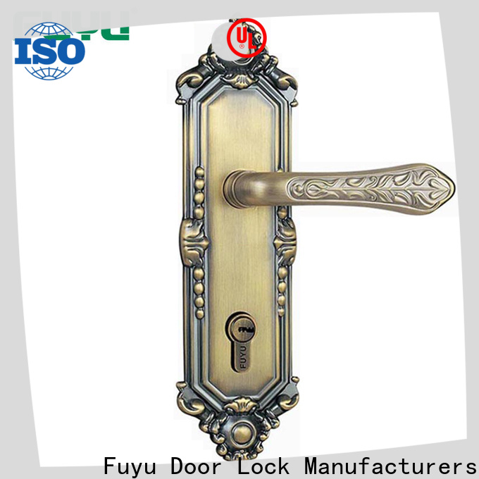 high security zinc alloy door lock for wooden door branded suppliers for entry door