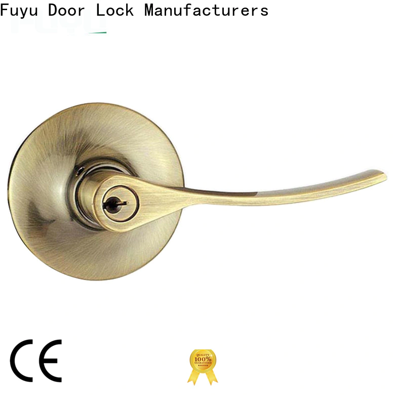 FUYU quantity best front door locks for business for shop