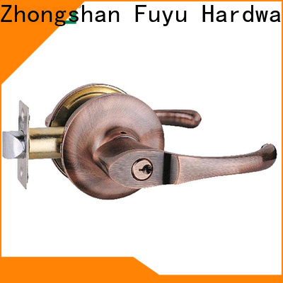 FUYU products bathroom door lock key with latch for indoor