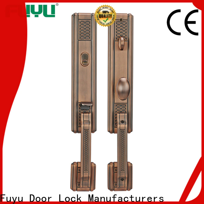 FUYU black french door security lock on sale for mall