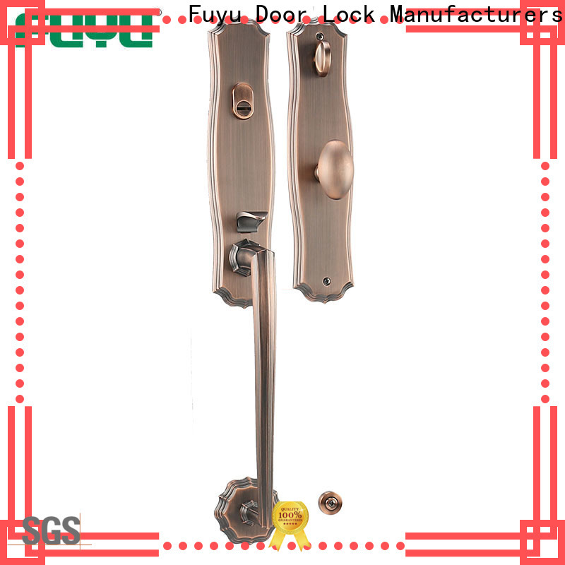 FUYU handle door lock manufacturers for mall