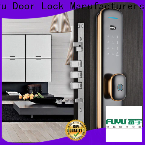 FUYU durable thumbprint door lock supply for wooden door