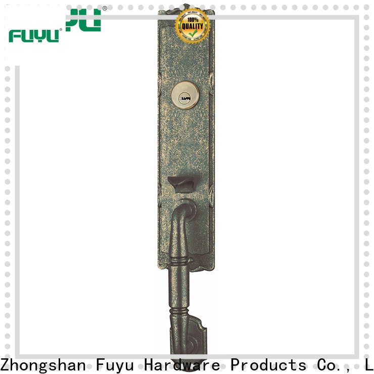 FUYU size zinc alloy mortise handle door lock on sale for indoor