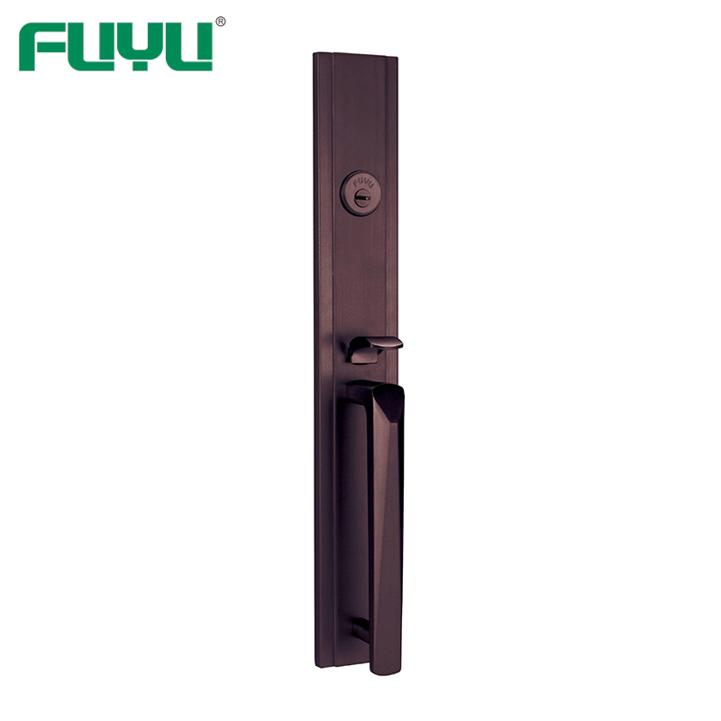 product-FUYU lock-Grip American Mortise Cylinder Types Zinc Alloy Outside Door Locks Set-img-1