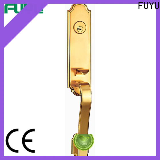 FUYU exterior double door locks suppliers for wooden door