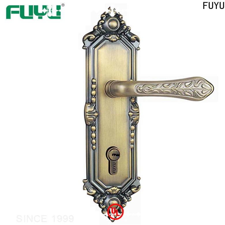 FUYU trim mortise cylinder lock company for entry door