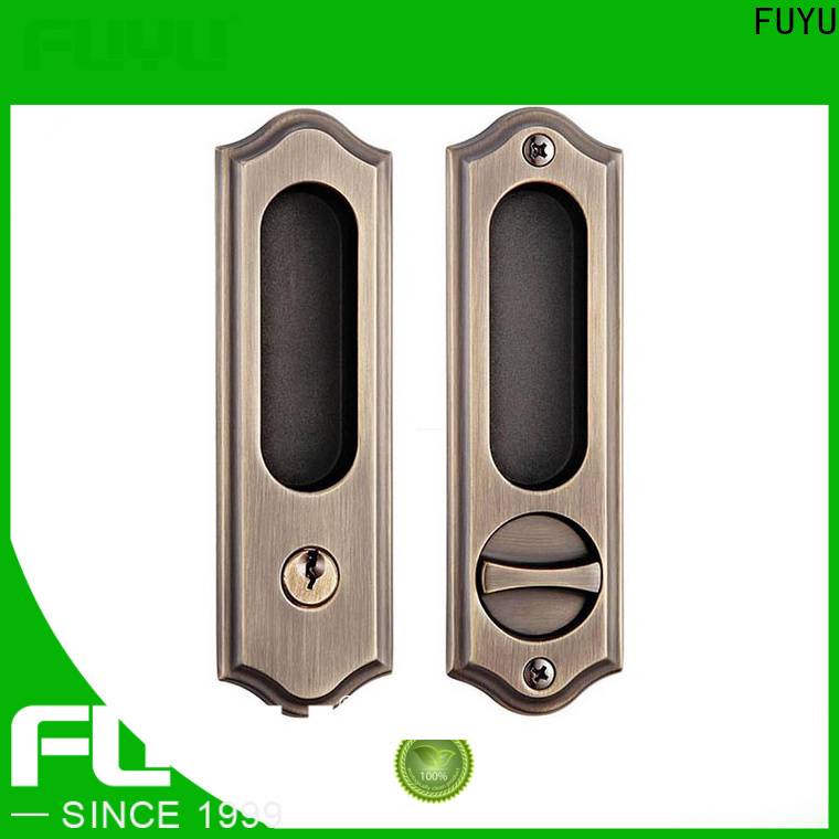 FUYU commercial steel door lock cylinder manufacturers for shop