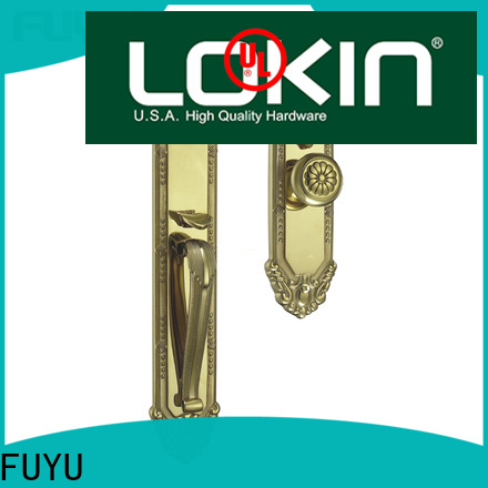 FUYU home brass door knob with lock meet your demands for home