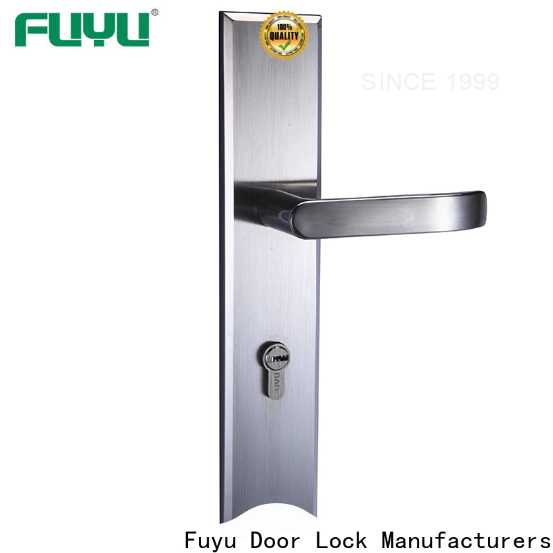 FUYU slide bolt door locks manufacturers for entry door