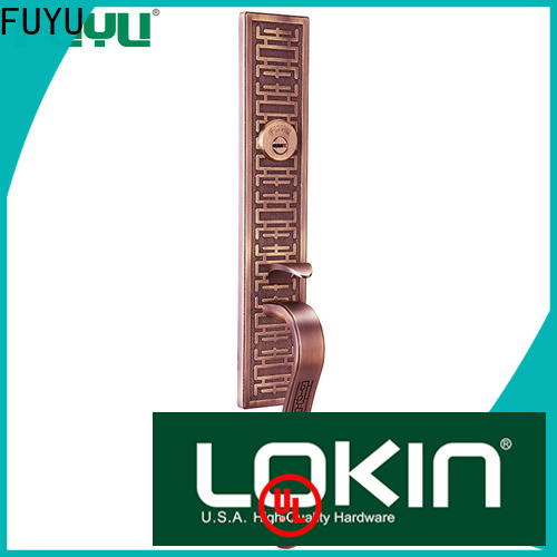 fuyu commercial grade locks wood factory for entry door