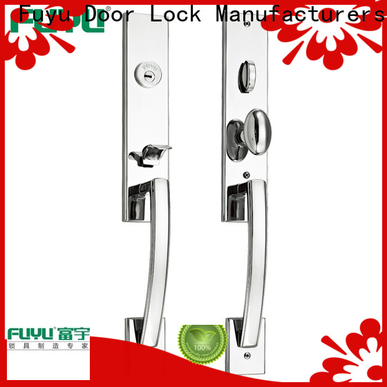 FUYU durable chrome door lock in china for shop