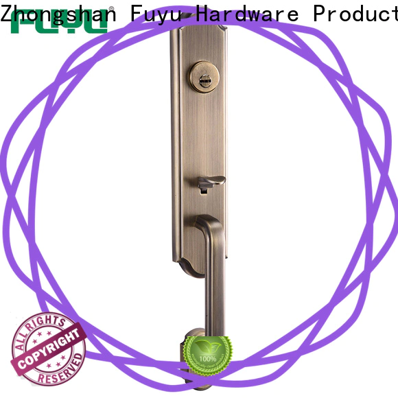 FUYU latest zinc alloy entry door lock with latch for indoor