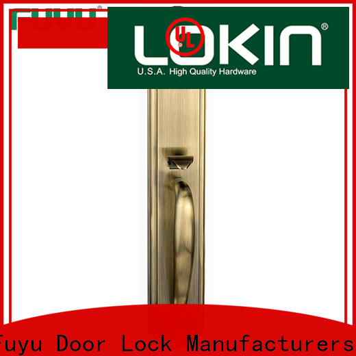 FUYU selling outdoor keyless door lock with latch for indoor