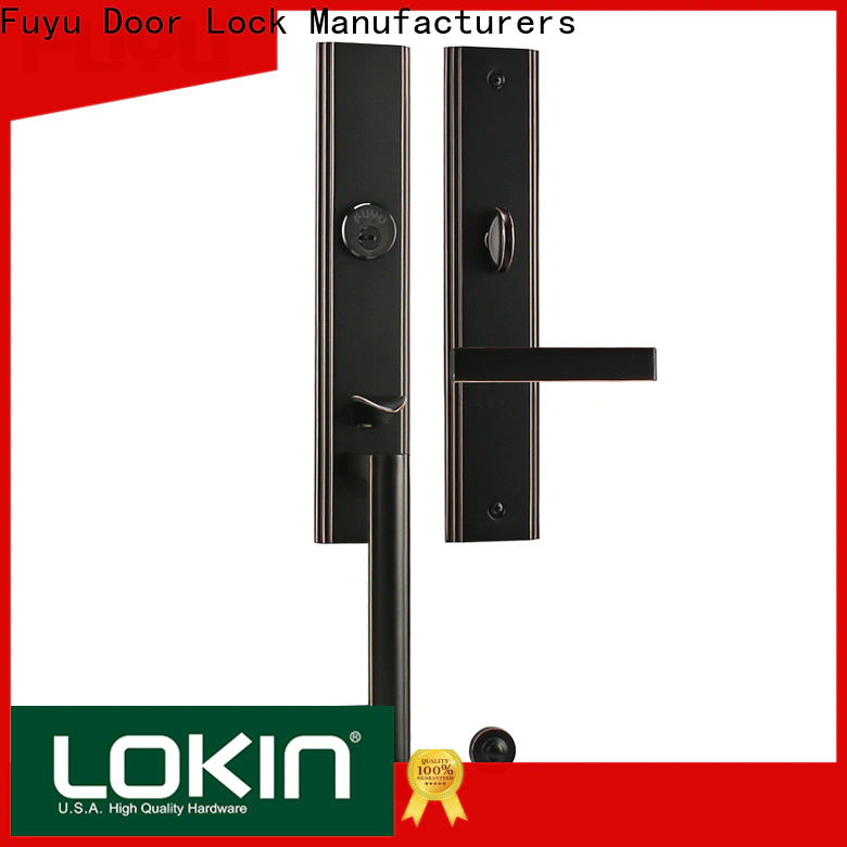 FUYU electronic fingerprint door lock in china for wooden door