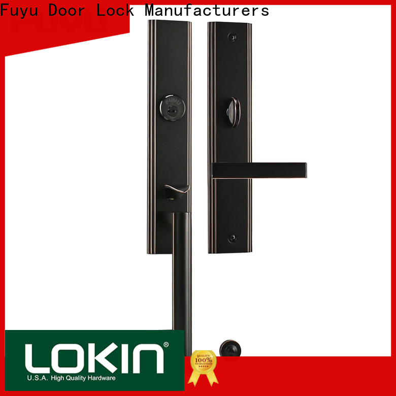 FUYU electronic fingerprint door lock in china for wooden door