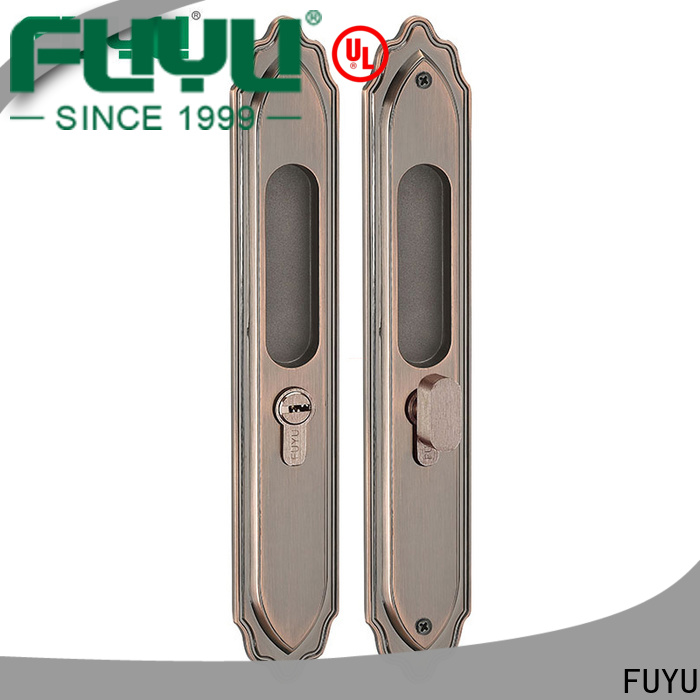 FUYU New customized zinc alloy door lock suppliers for mall