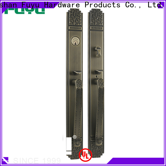 FUYU grip handle door lock in china for wooden door