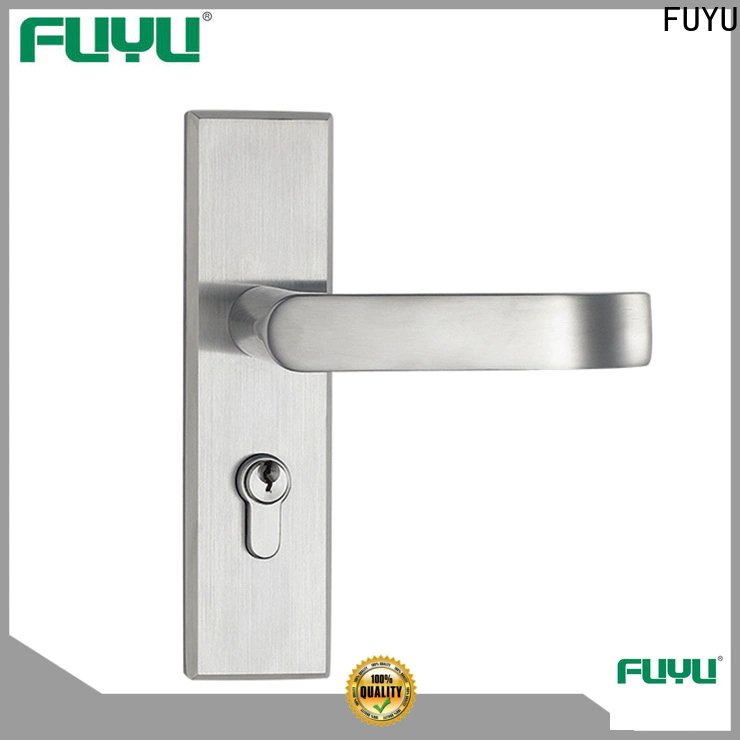 FUYU New double door entry lock for business for wooden door