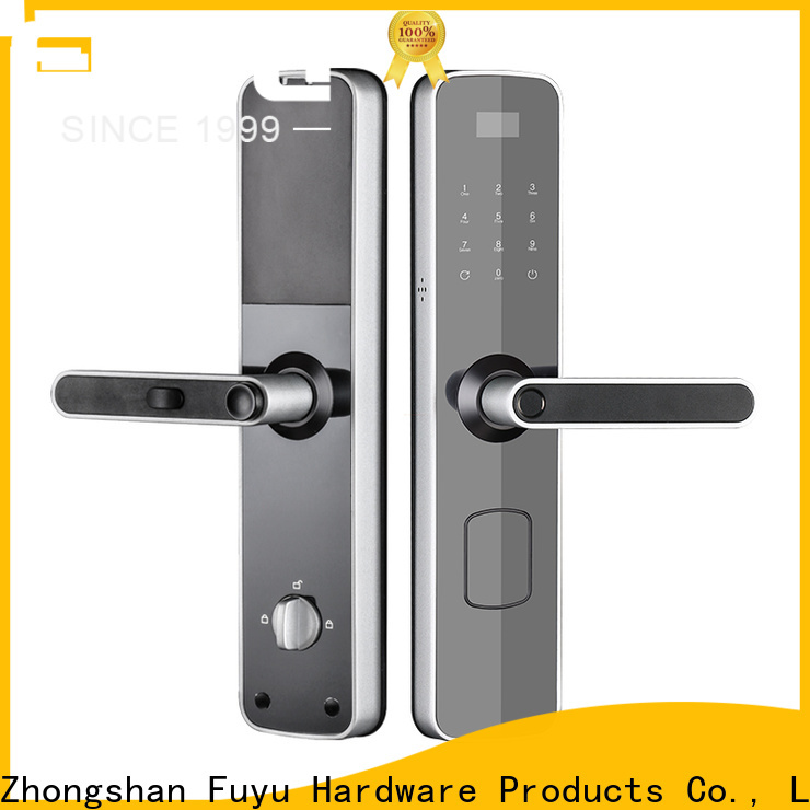 FUYU top interior french door lockset extremely security for entry door