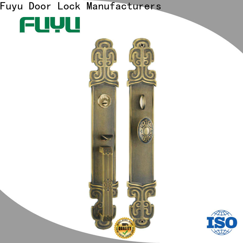 FUYU main brass mortise lock in china for home