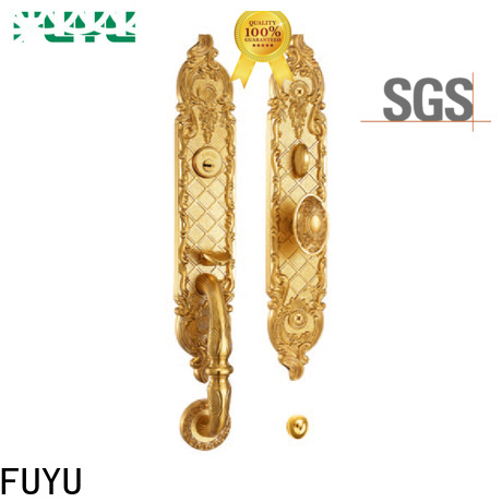 FUYU products brass front door locks meet your demands for wooden door