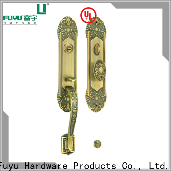 FUYU grip wholesale brass door lock factory for mall