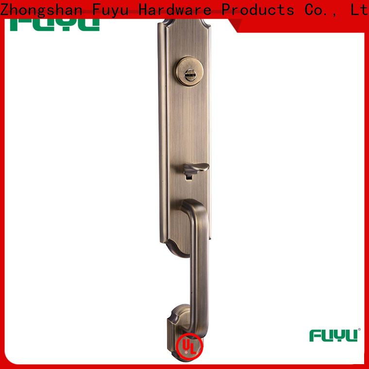FUYU size zinc alloy mortise door lock for sale for entry door
