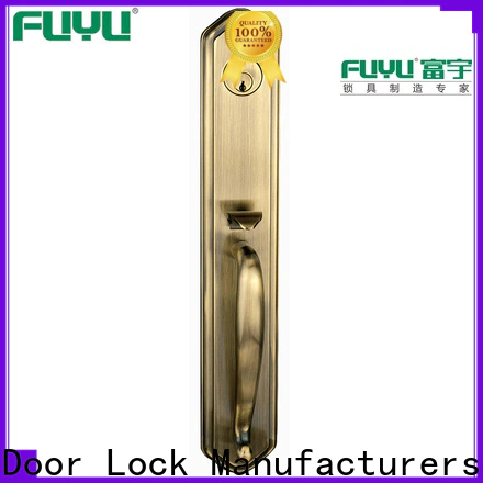 FUYU exterior french door locks suppliers for mall