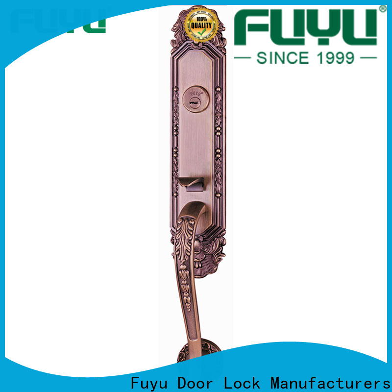 FUYU security front door locks in china for residential