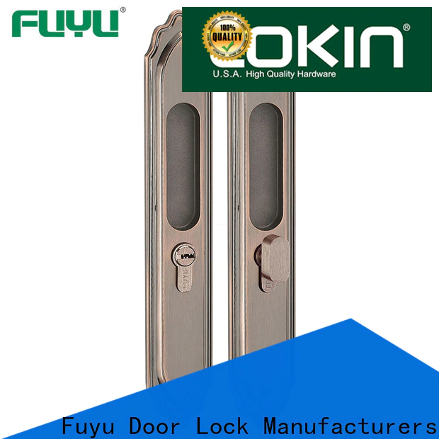 FUYU top door lock security system manufacturers for entry door