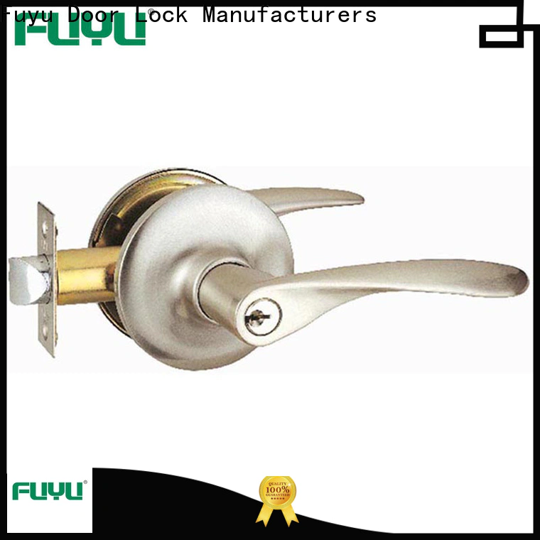 FUYU New door handles and locks in china for mall