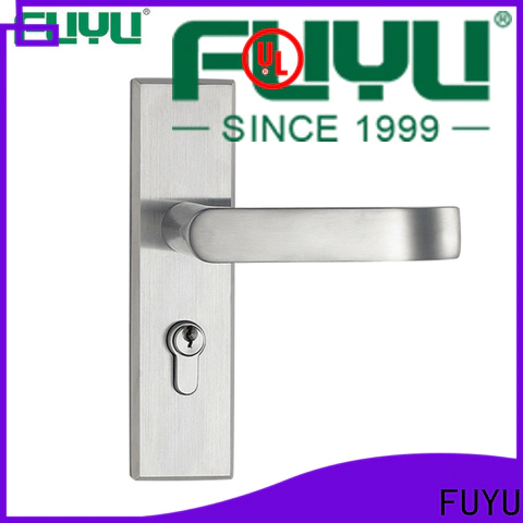 FUYU stainless best house door locks manufacturers for mall