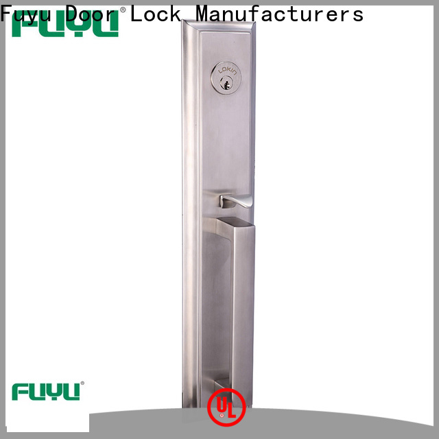 New double sliding door locks steel for sale for mall