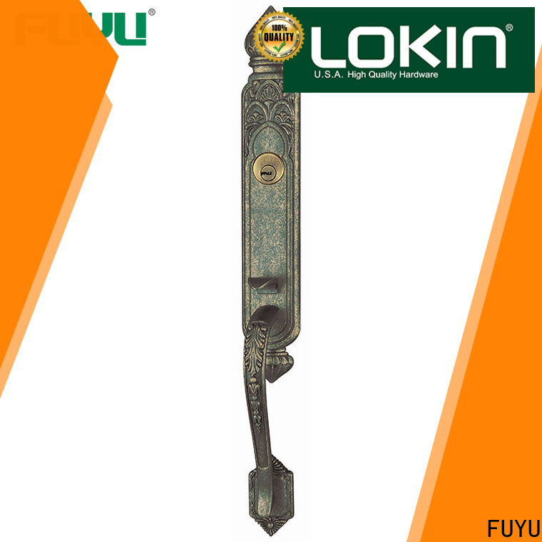 FUYU casting double sided key lock for business for shop