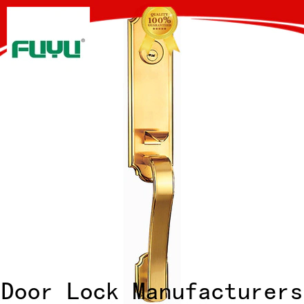 FUYU durable zinc alloy entry door lock suppliers for indoor