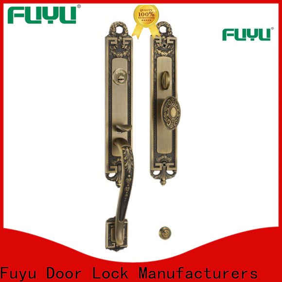 FUYU custom security door lockset in china for wooden door