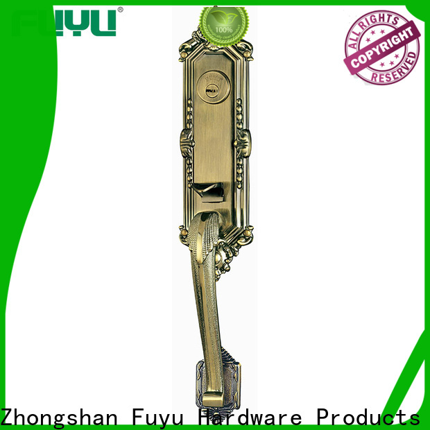 FUYU security front door locks for business for mall