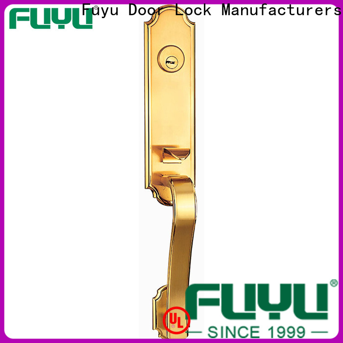 FUYU durable gate house door lock suppliers for mall