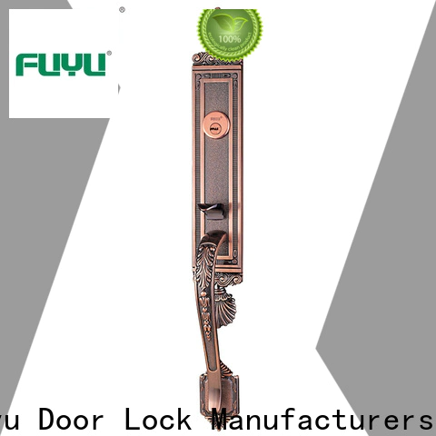 FUYU high security electronic fingerprint door lock in china for residential