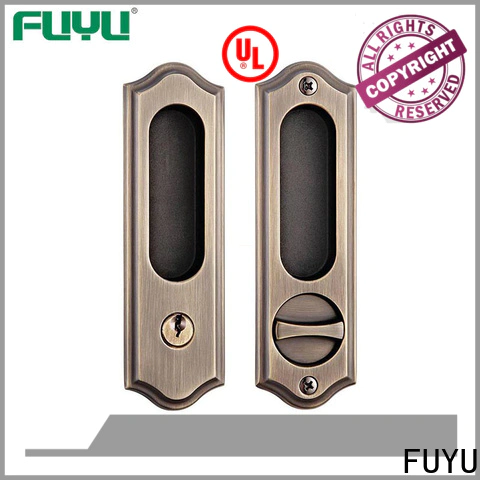 FUYU wholesale best front door locks on sale for mall