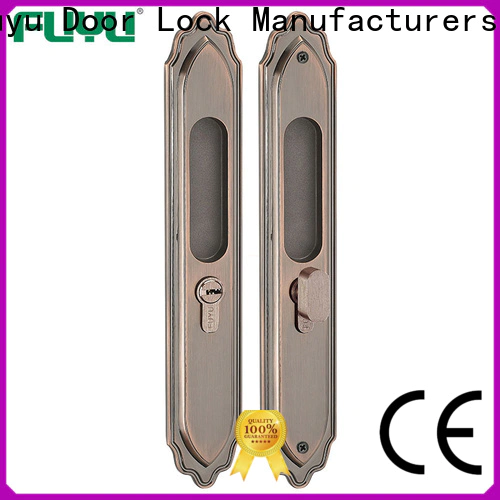 FUYU durable install front door lock for business for mall