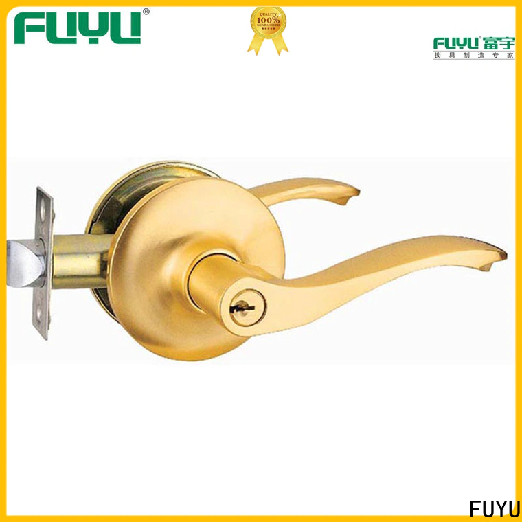 FUYU high security top rated door locks with latch for shop
