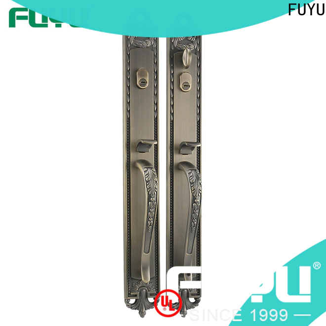 FUYU solid double locks for doors suppliers for shop