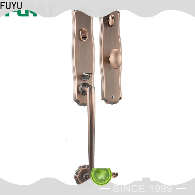 FUYU safe slider sliding door lock for sale for wooden door