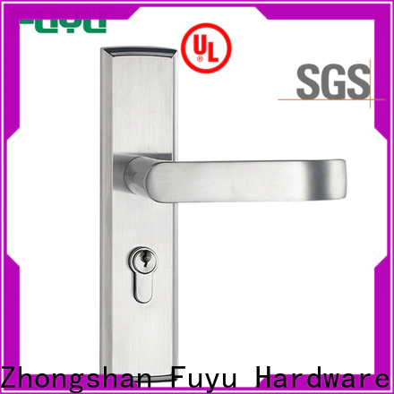 FUYU wholesale double sliding door locks manufacturers for shop