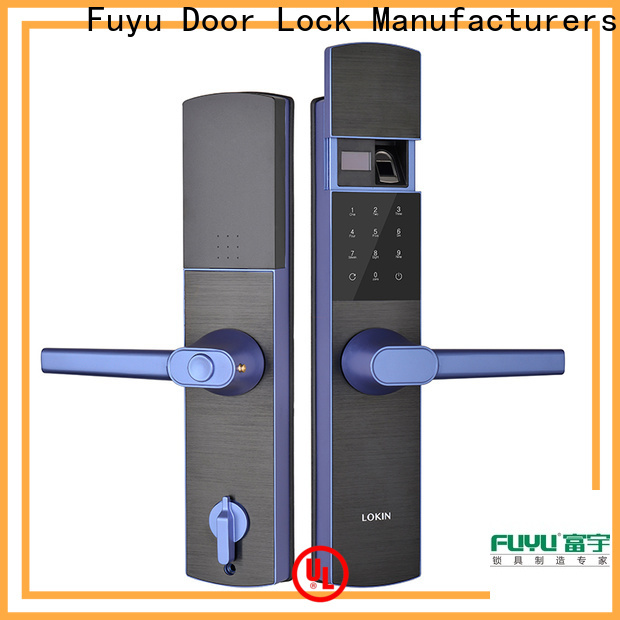 FUYU high security hotel room safety lock with latch for wooden door